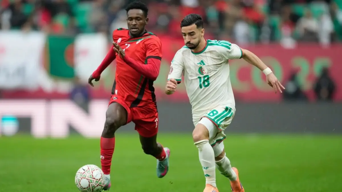 Algeria player Mohamed Amoura