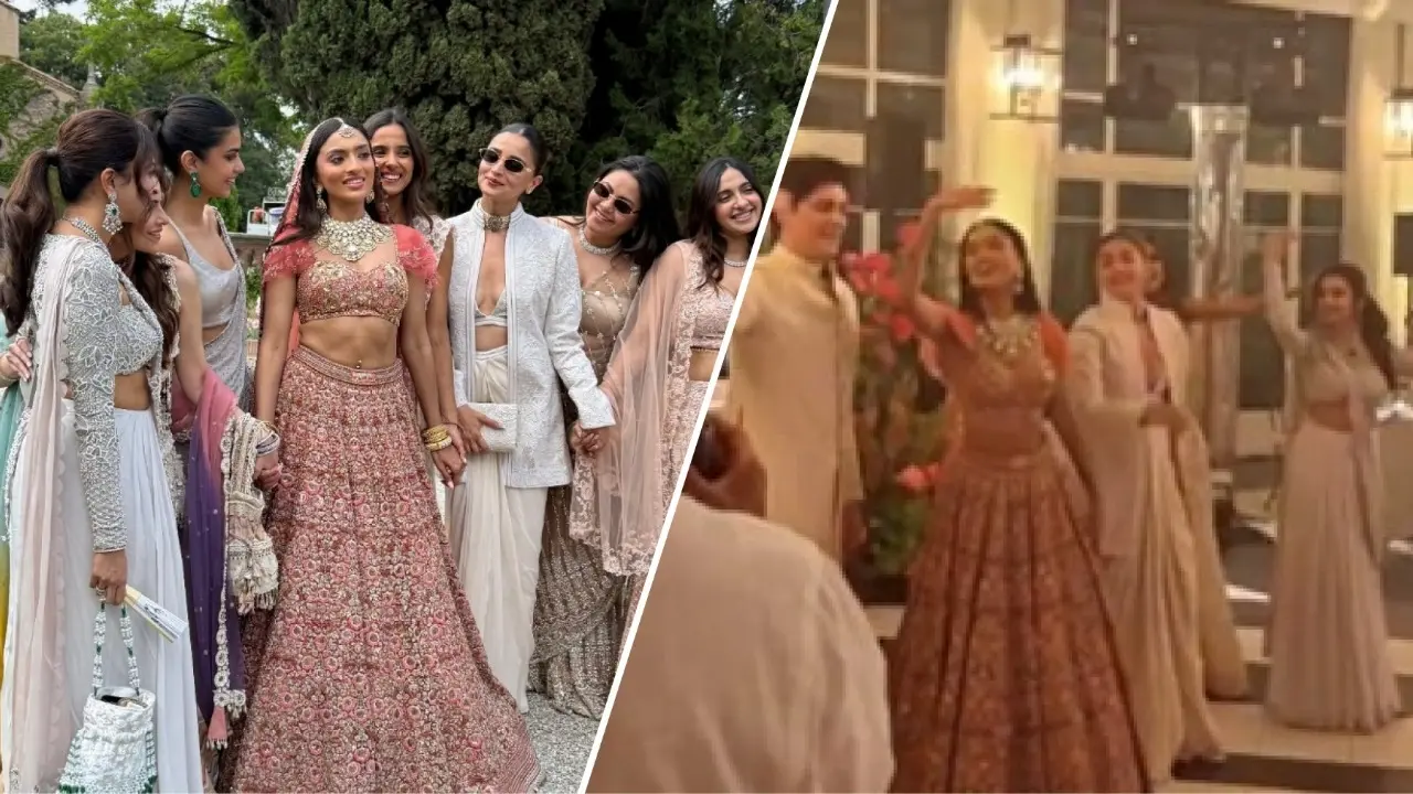 Alia Bhatt at friend's wedding