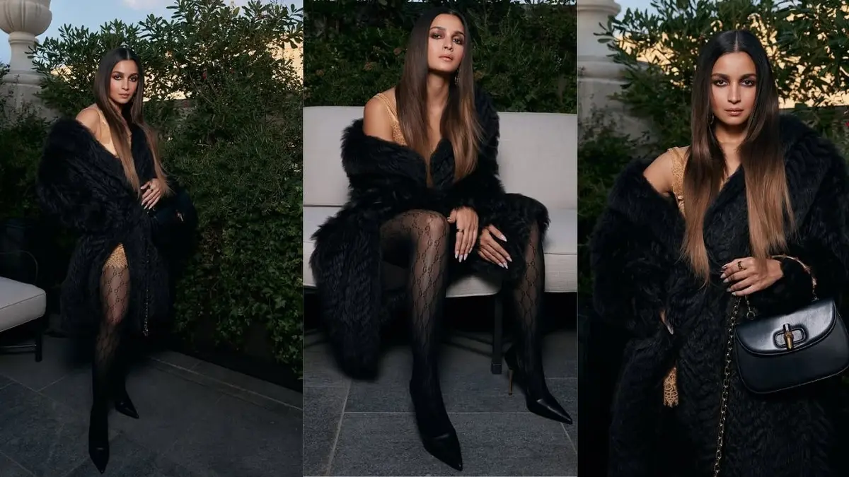 SEE PICTURES: Alia Bhatt Makes a Bold Statement at Demna's First Gucci Show at NYFW Alia Bhatt at NYFW