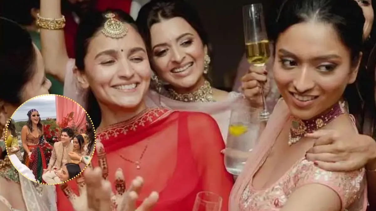Alia Bhatt's video from friend's wedding ceremony
