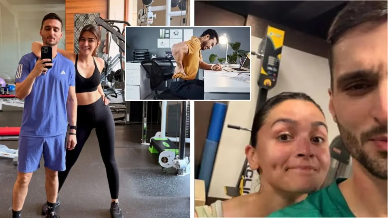 Alia's Trainer Reveals Easy Exercises For Those Working Desk Jobs