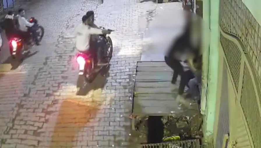 Aligarh Street Turns Into Ambush Zone, Four Masked Men Fire Multiple Rounds, Target Two Youths Aligarh shooting
