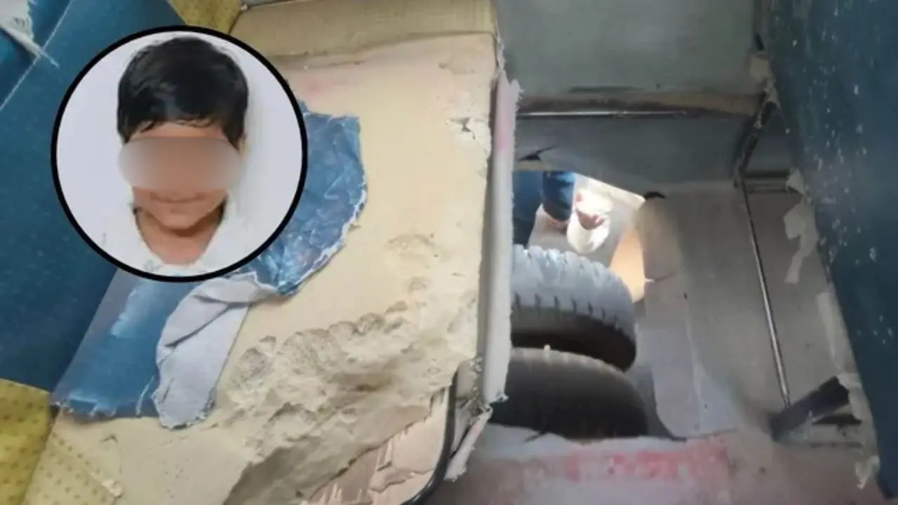 UP: अंकल गाड़ी रोको...ब्रेकर पर उछली बस तो टूटे फर्श से नीचे गिरी UKG की छात्रा, पहिए से कुचलकर मौत; चालक ने बेहोश समझ सीट पर लिटाए रखा aligarh ukg girl student fell through broken floor schoo bus died crushed under tyres