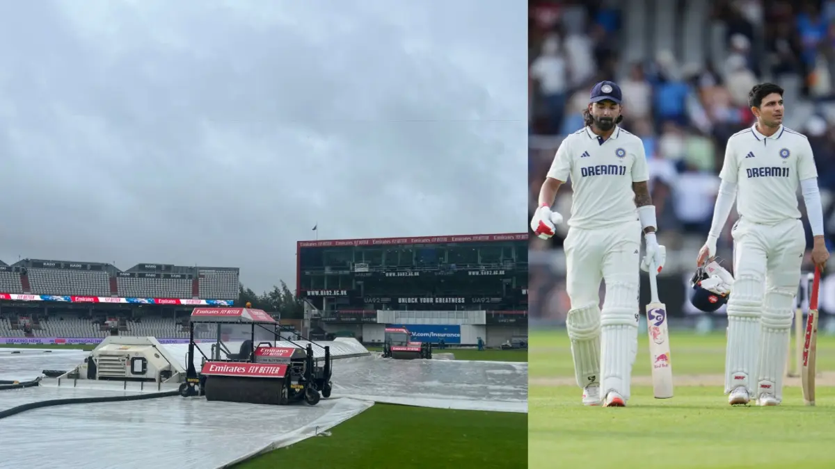 IND vs ENG: Here's The Weather Forecast For Day 5 Of Old Trafford Test As Shubman Gill And KL Rahul Stage Valiant Fightback In Fourth Test All eyes on Manchester weather as KL Rahul and Shubman Gill try to bail India out of a defeat