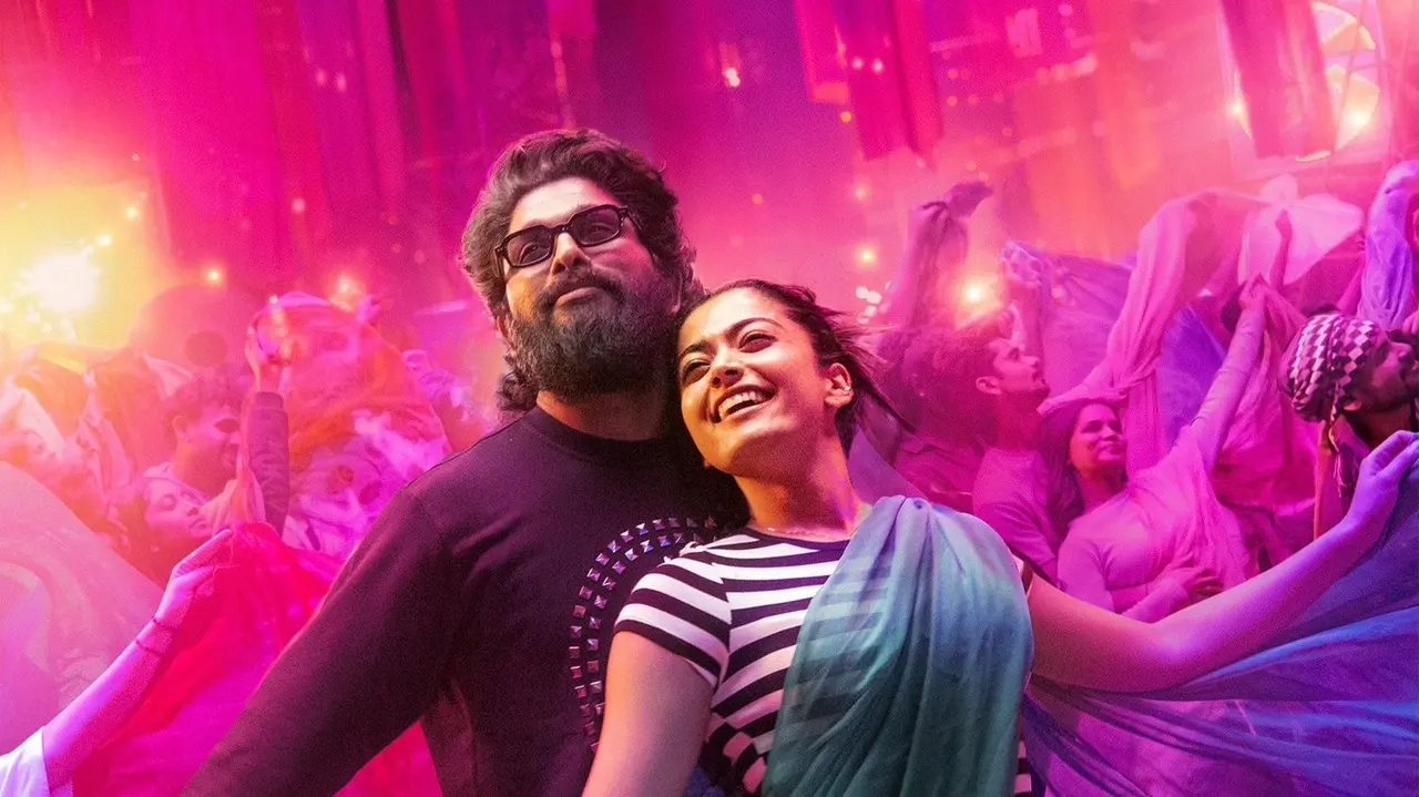 Allu Arjun and Rashmika Mandanna