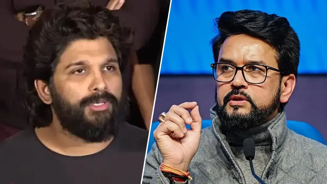 Allu Arjun & Anurag Thakur