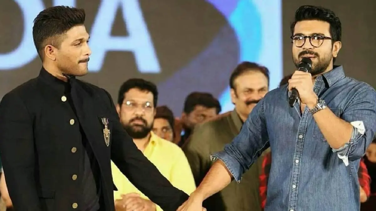 परिवार में नहीं है तकरार! अल्लू अर्जुन ने जुड़वां बच्चों के जन्म पर दी कजिन राम चरण को बधाई, वायरल हुआ पोस्ट Allu Arjun- Ram Charan