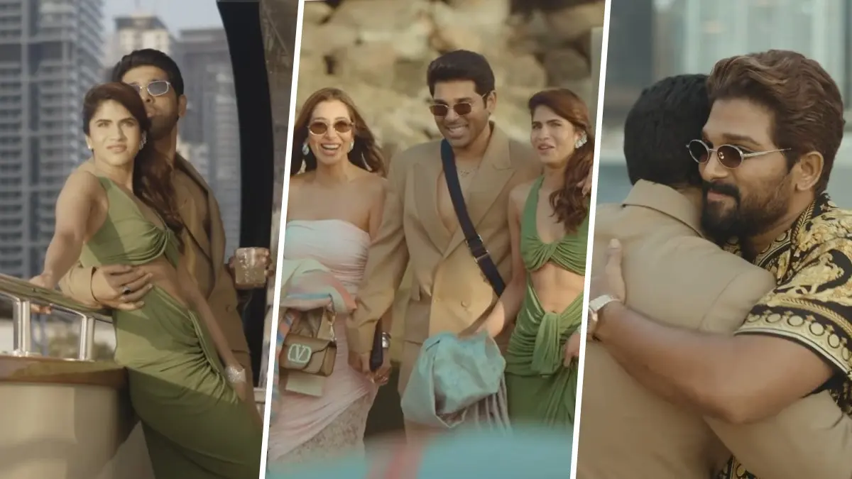 Bite Size Appetizers, Glamorous Guests And Endless Sea: Inside Allu Sirish And Nayanika Reddy's Pre-Wedding Celebrations On Yacht In Dubai Allu Sirish and Nayanika Reddy hosted a pre wedding bash in Dubai