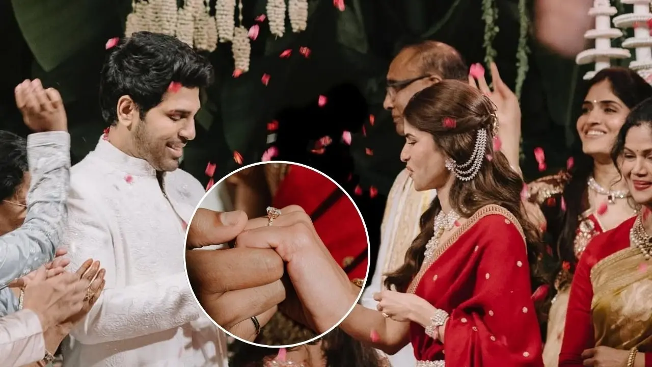 Allu Sirish Gets Engaged To 'Love Of His Life' Nayanika, Shares Unseen Pictures