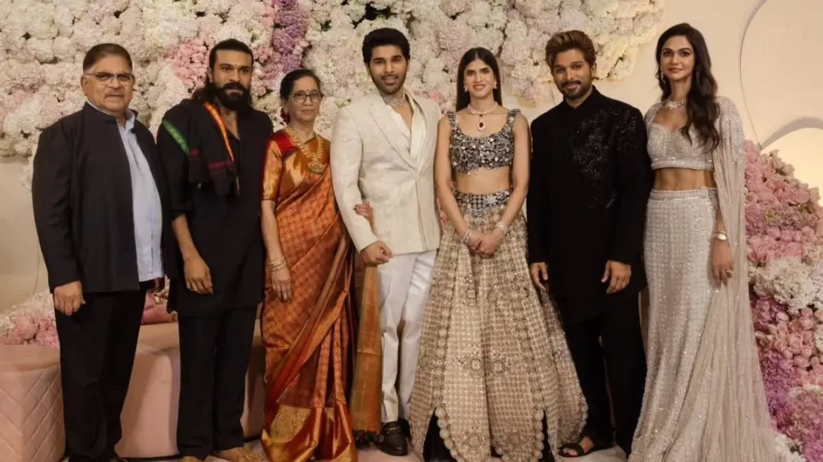 Allu Sirish-Nayanika Pre-wedding Reception: Ram Charan, Allu Arjun, Rana Daggubati, Nagarjuna Akkineni, Lead Celeb Roll Call At The Bash Allu Sirish-Nayanika Pre-wedding Reception