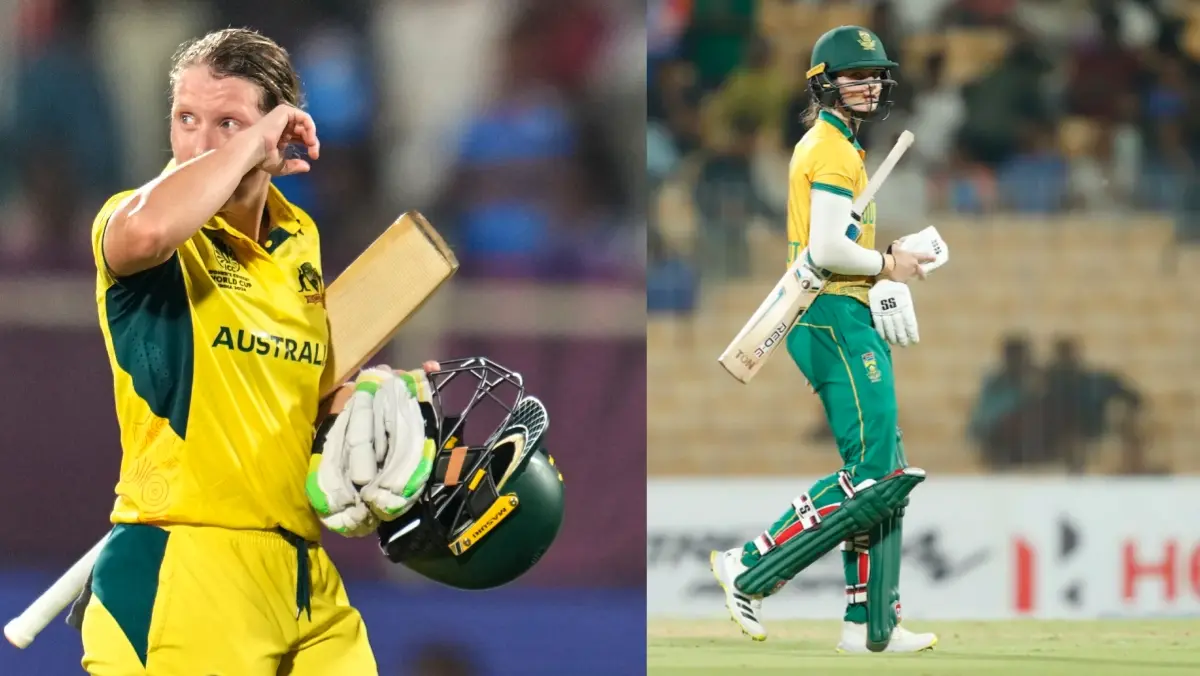 Alyssa Healy and Laura Wolvaardt