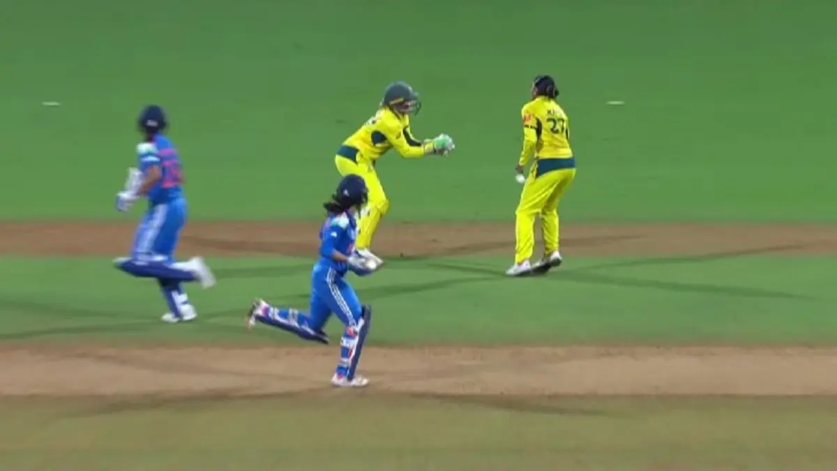 Alyssa Healy drops Jemimah Rodrigues' catch at Women's World Cup 2025 semi-final