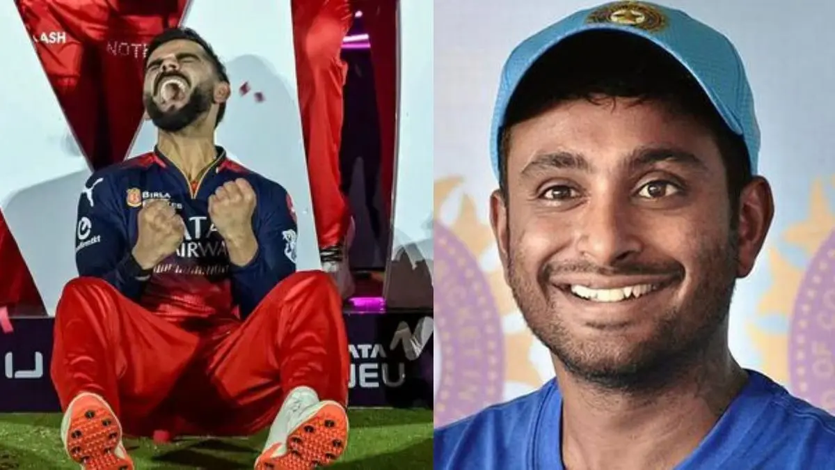 Ambati Rayudu podcast funny reaction on RCB winning IPL Trophy and place of virat kohli Rohit sharma in team india