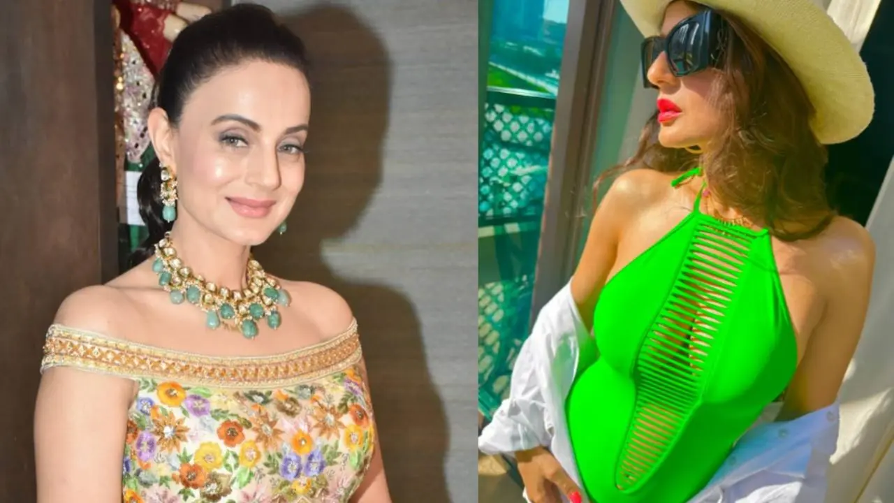 Ameesha Patel's pregnancy rumours