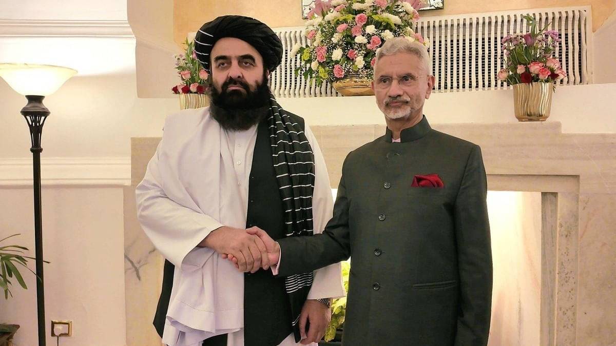 Amir Khan Muttaqi & S Jaishankar