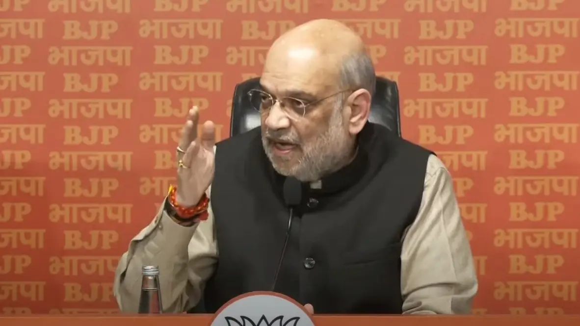 बाबा साहब को कांग्रेस ने हासिए पर रखने का काम किया,1990 तक भारत रत्न न मिलने का प्रयास करती रही- शाह Amit Shah