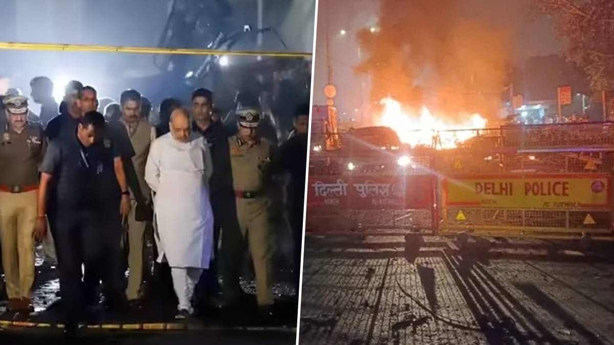 Amit Shah high level meeting on Delhi Blast