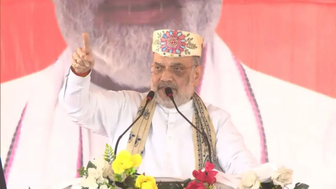 Amit Shah in Darbanga