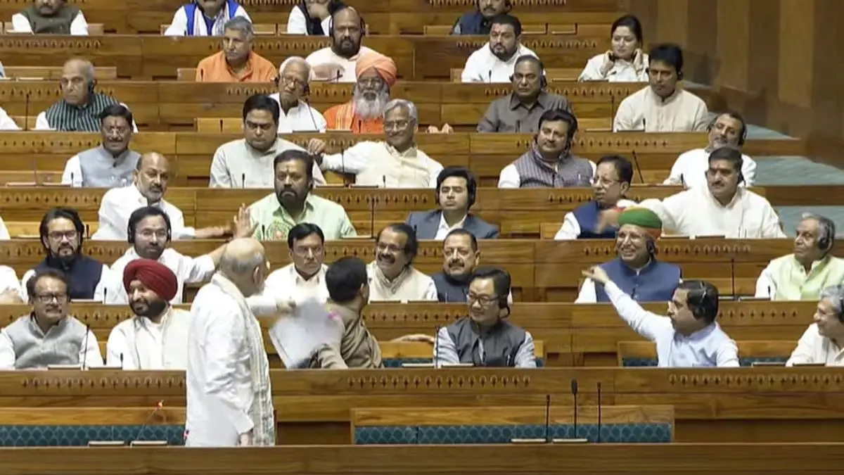 Amit Shah In Lok Sabha