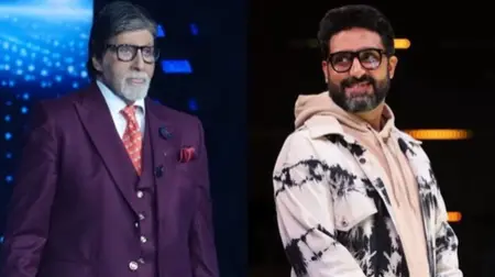 Amitabh Bachchan and Abhishek Bachchan