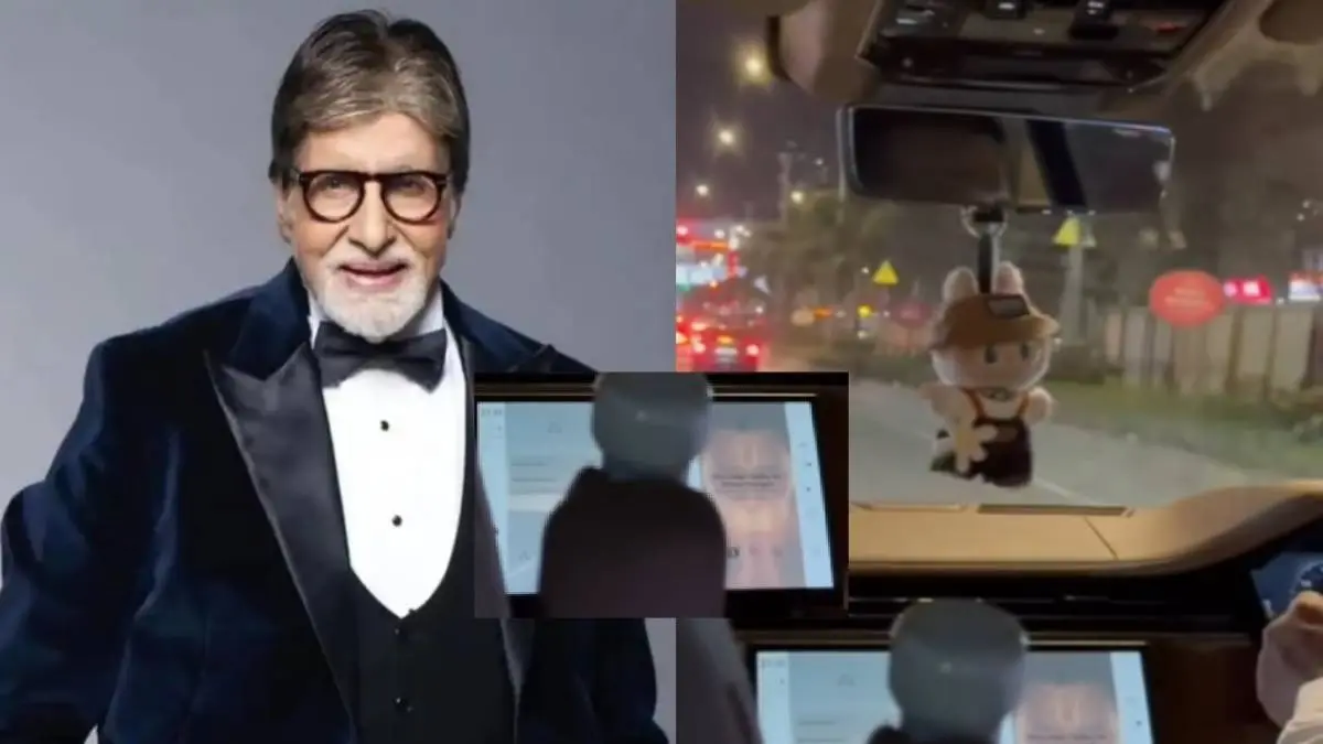 Amitabh Bachchan buys labubu doll