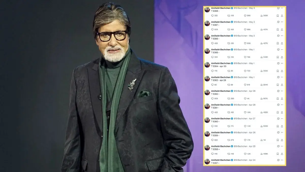 Amitabh Bachchan's worrying social media behaviour