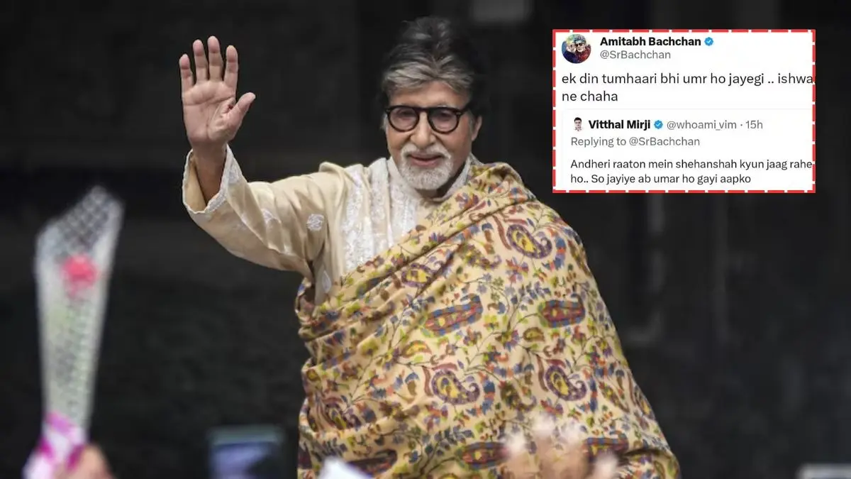 Amitabh Bachchan Deletes Posts Hitting Back At Age-shaming Troll Mocking Him For Late Night Tweets, Says 'Ek Din Tumhari Bhi Umar...' Amitabh Bachchan shuts down troll