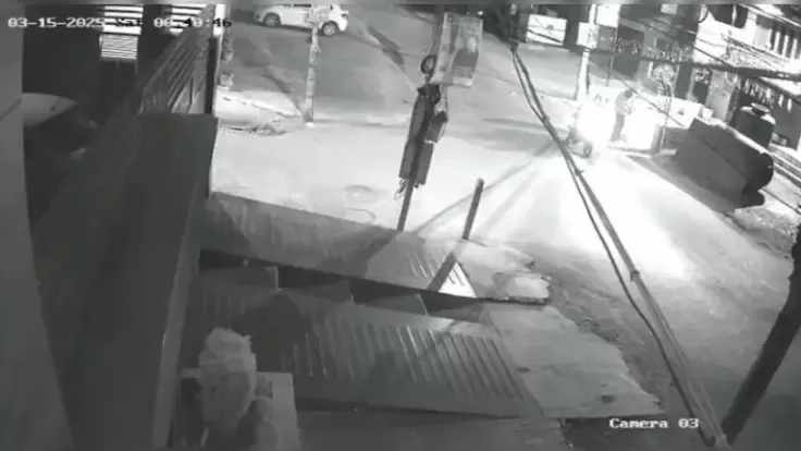 Amritsar temple Grenade attack caught on CCTV