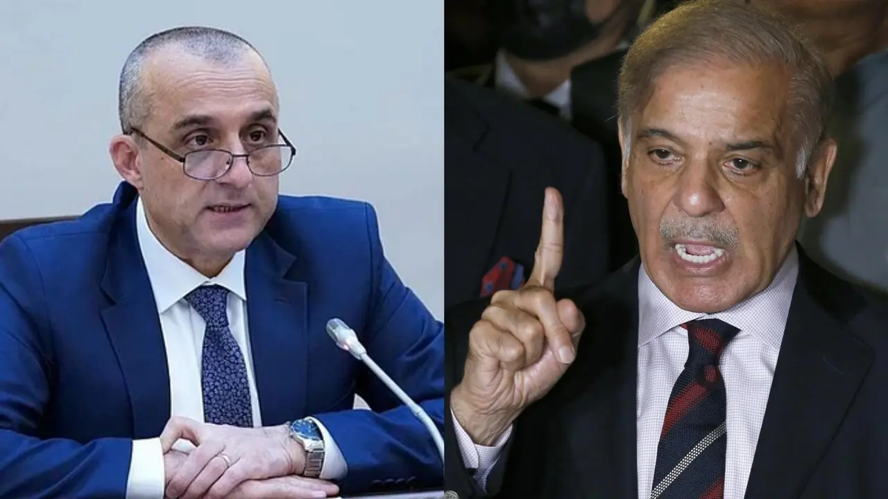 Amrullah Saleh-Shehbaz Sharif