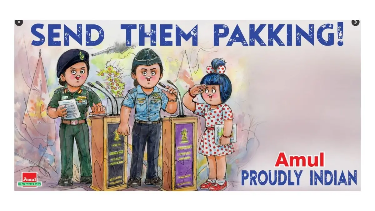 Amul Send Them Pakking