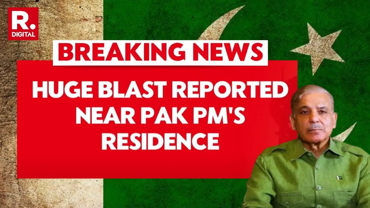 An explosion was reported just 20 kilometers away from the official residence of Pakistani Prime Minister Shahbaz Sharif