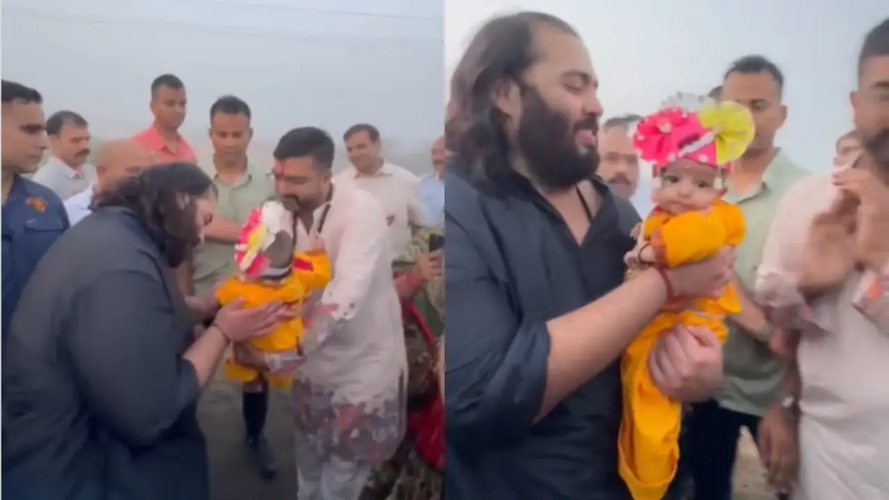 Anant Ambani Viral Video