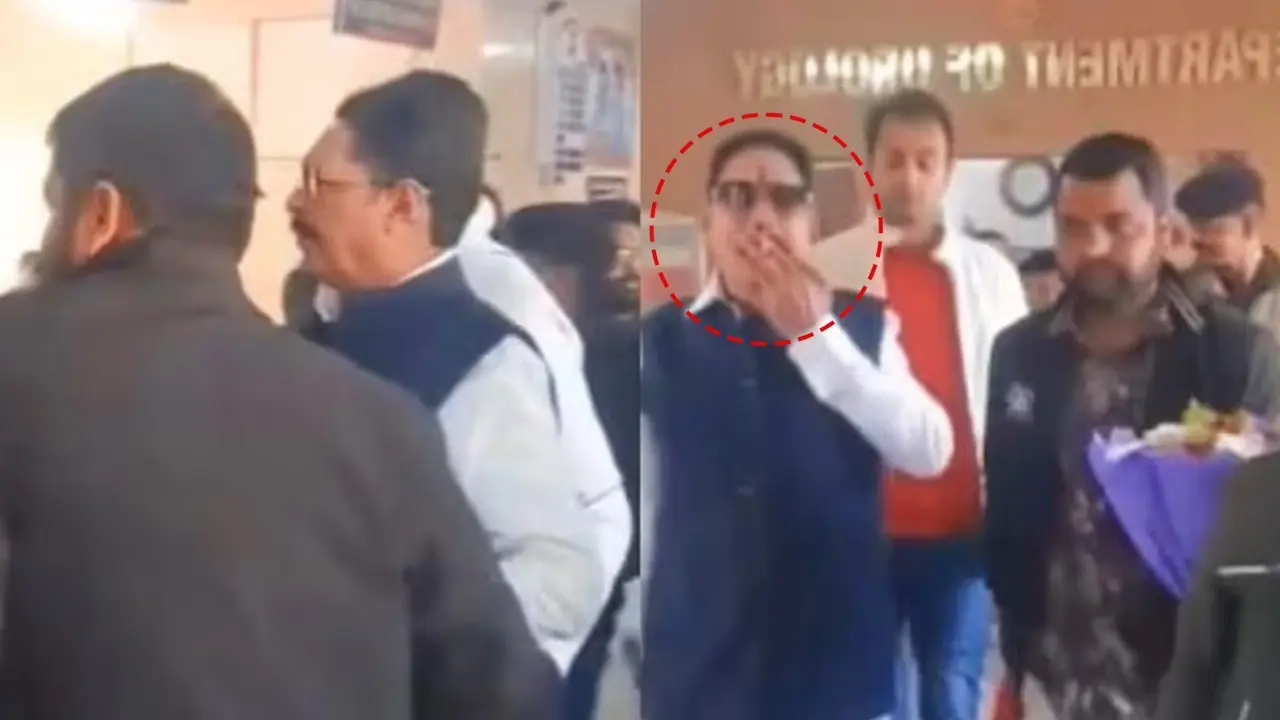 Anant Singh: आंखों में गॉगल्स और मुंह में सिगरेट... जब अस्पताल में हेल्थ चेकअप के लिए स्मोकिंग करते पहुंचे विधायक अनंत सिंह, VIDEO VIRAL Anant Singh cigarette viral video