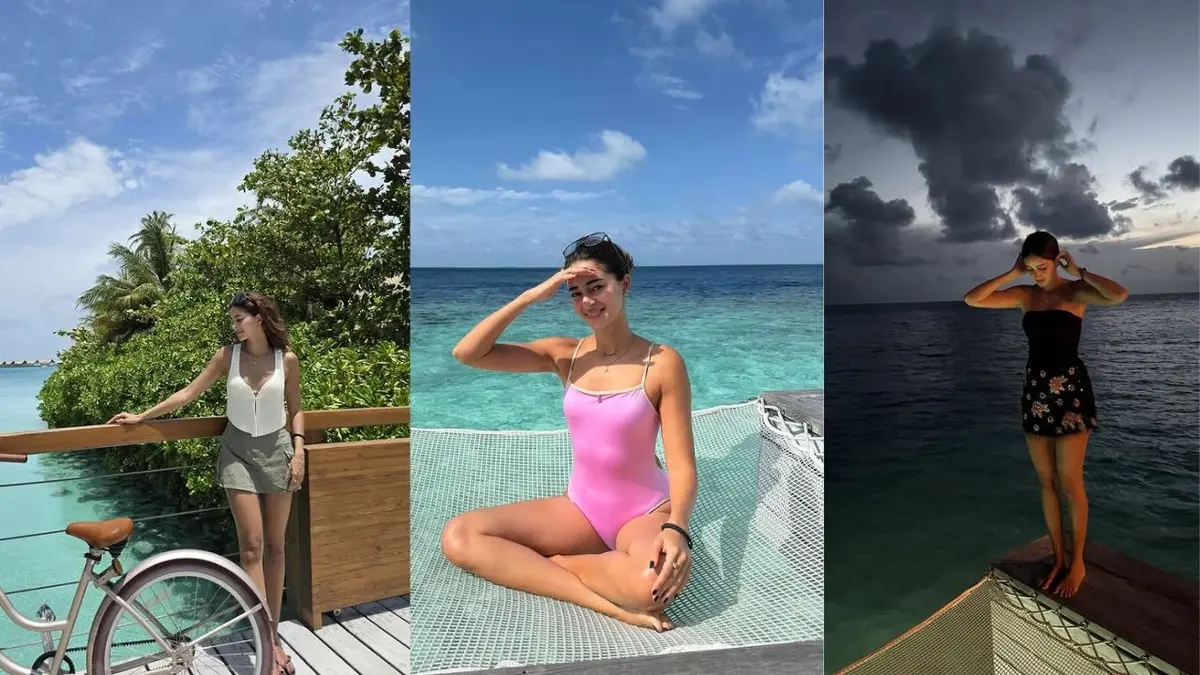 Ananya Panday's Maldives Vacation Looks Like a Perfect Blend of Style, Serenity, and Sunshine Ananya Panday in Maldives
