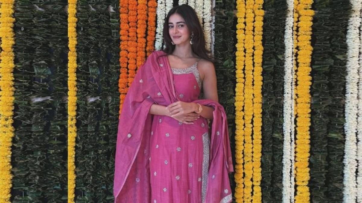 Ananya Panday's Diwali Outfit Is Mom Bhavana Panday's Over 20-Year-Old Salwar Suit, A Tribute To 'Vintage Gudda' Rohit Bal