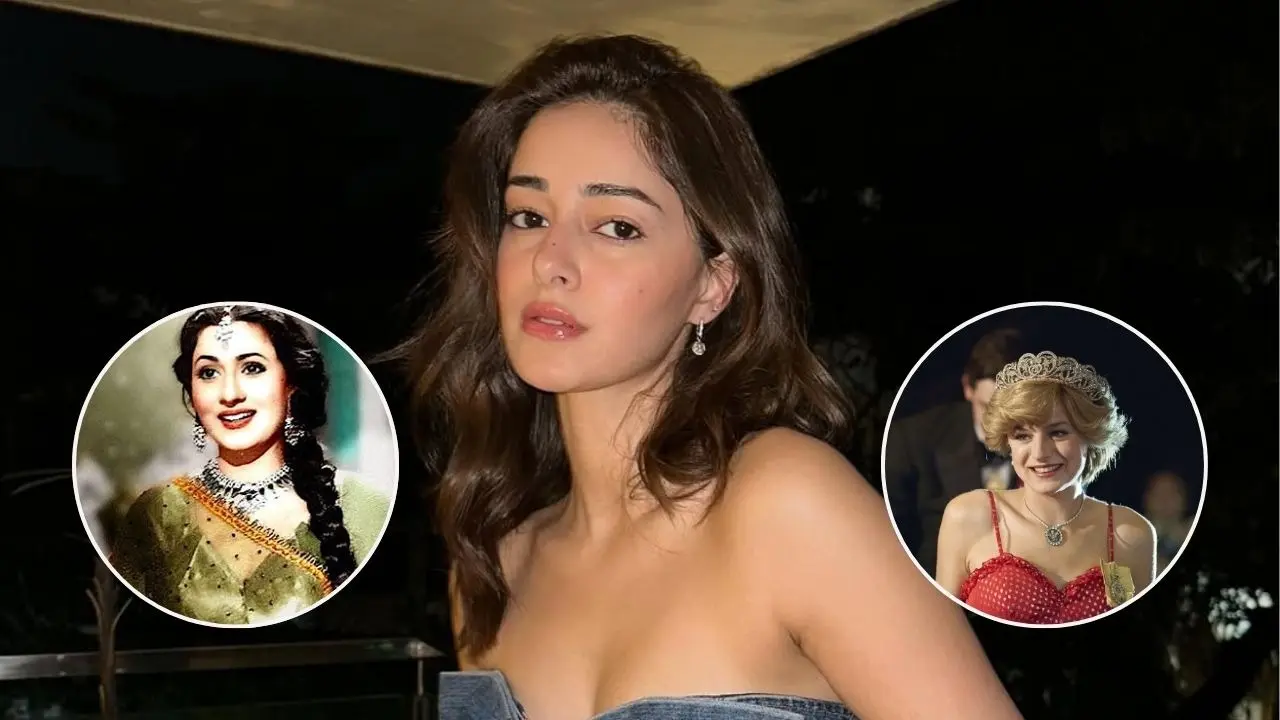 Ananya Panday Wishes To Play Madhubala And Princess Diana Onscreen But Thinks She Can't Do It