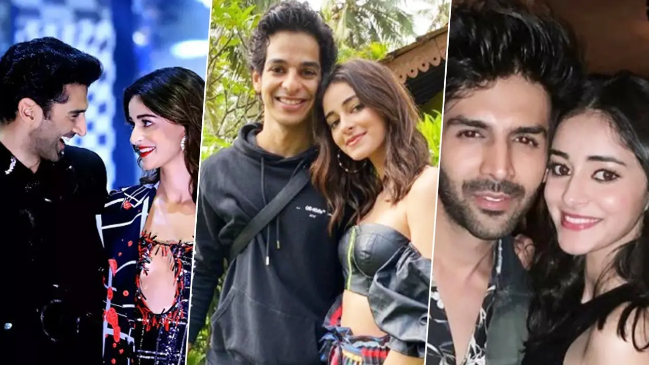 Ananya Panday Dating History: Hardik Pandya Gets Added To The List? Actress' Past Relationships Ananya Panday with Bollywood celebs