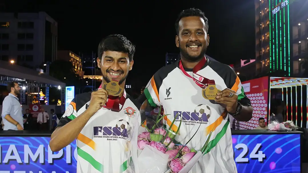 India earns historic first medal at Teqball Championships, Declan Gonsalves and Anas Baig win bronze