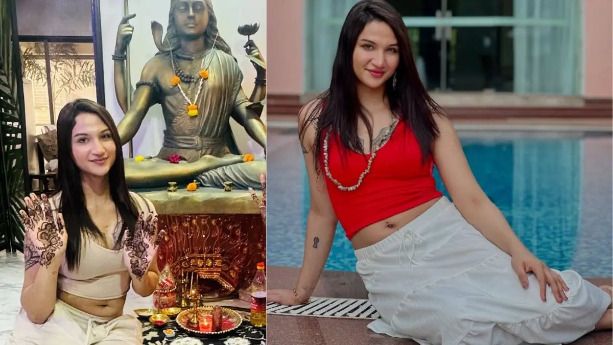 Anaya Bangar dressed like a bride on hariyali teej gets offer of marriage video viral on social media