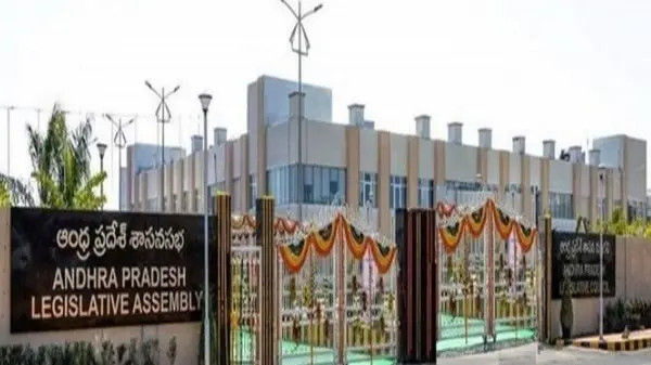 आंध्र प्रदेश में विधान परिषद चुनाव के लिए मतदान जारी andhra pradesh vidhan sabha