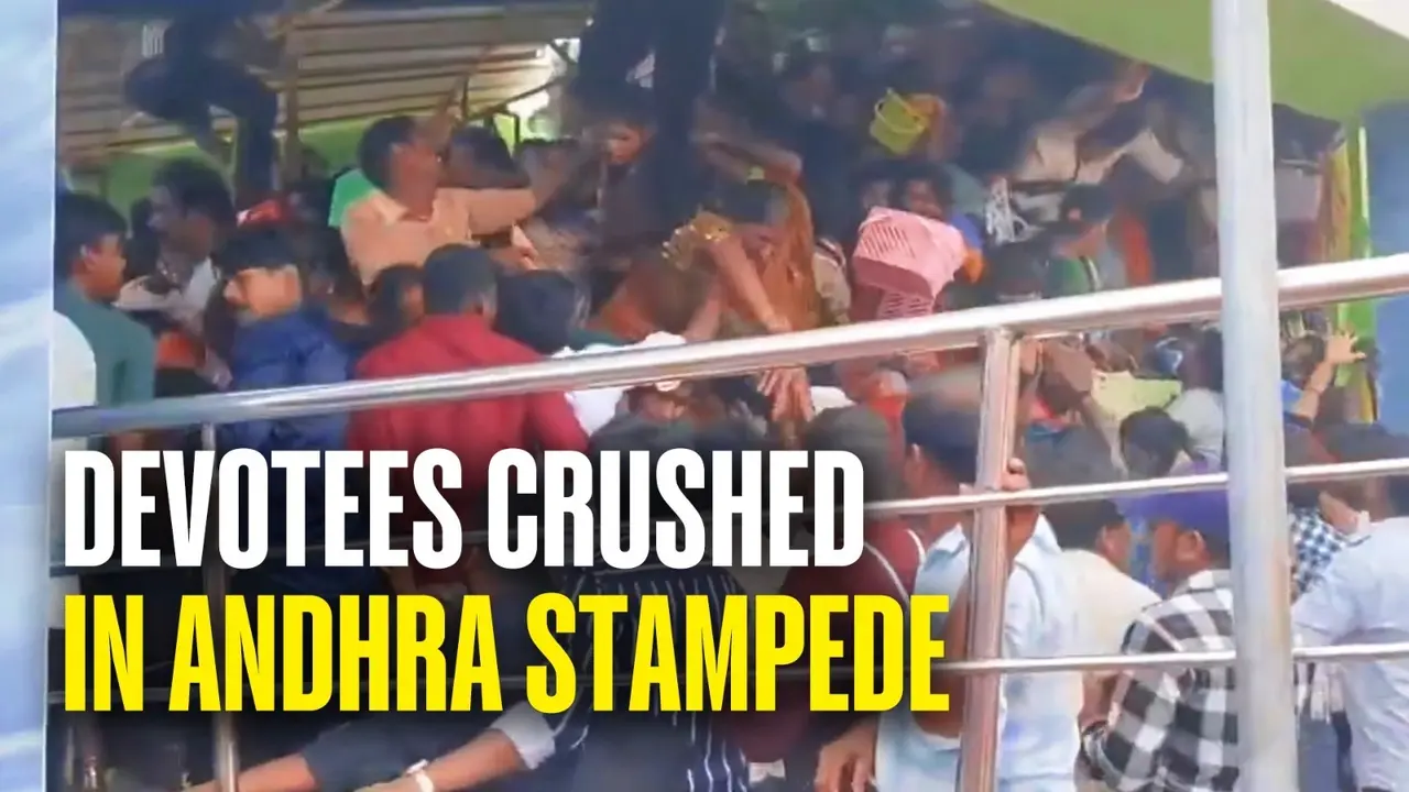 Andhra’s Stampede Horror: 10 Devotees Crushed to Death, Several Injured at Venkateswara Swamy Temple