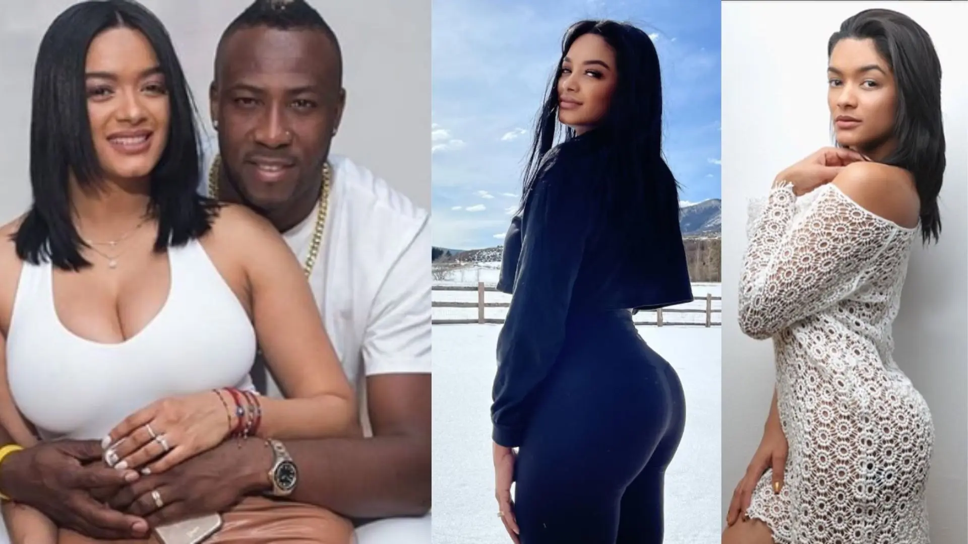 Andre Russell takes retirement from international cricket meet his glamrous wife jassym lora