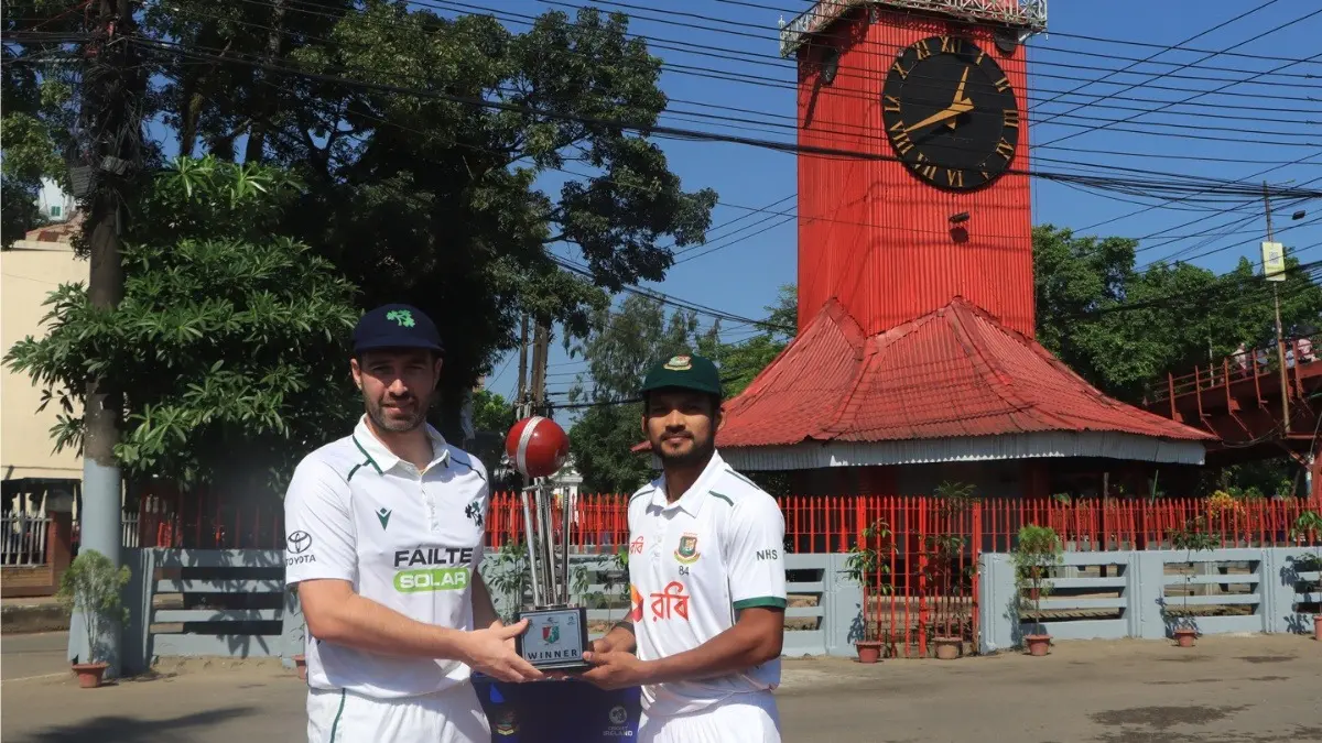 Bangladesh vs Ireland Live Streaming: When And Where To Watch BAN vs IRE 1st Test Match Live In India? Andrew Balbirnie and Najmul Hossain Shanto