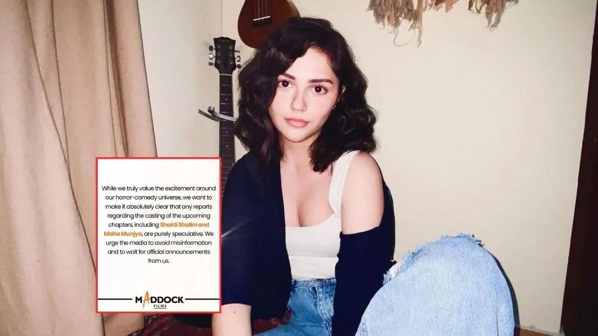 Saiyaara Fame Aneet Padda To Star In Horror Comedy Universe's Shakti Shalini? Maddock Puts Rest To Rumours Aneet Padda In Shakti Shalini?