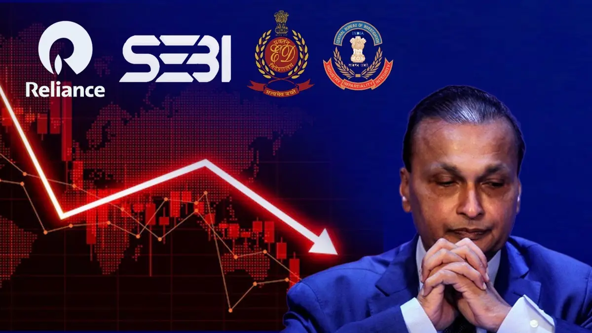 Anil Ambani’s Reliance Group faces ED heat as ₹3,000 crore worth of group properties get frozen.