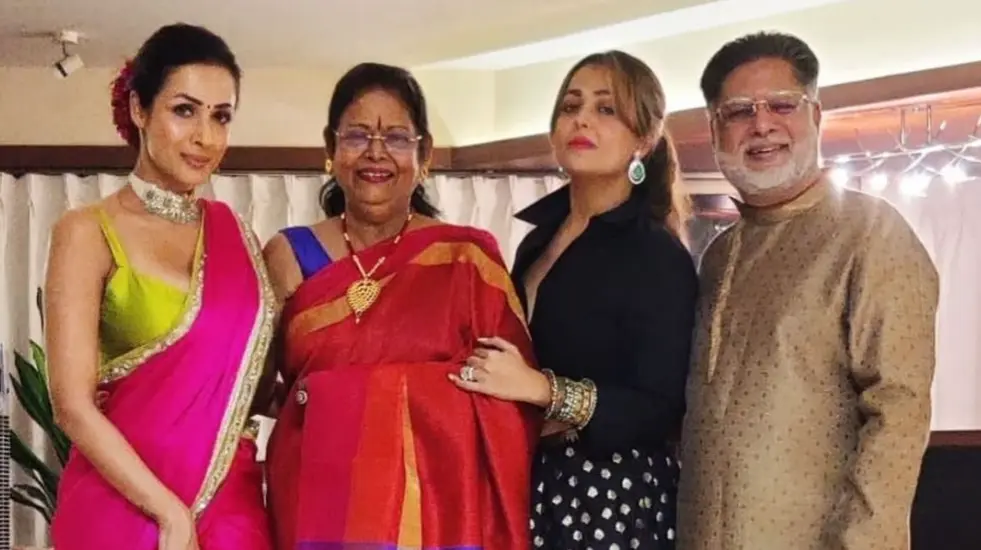 Anil Arora's loving bond with Malaika and Amrita