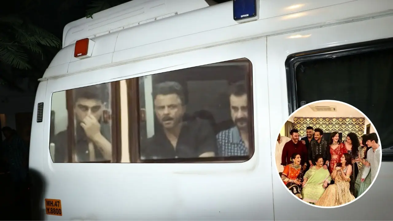 Emotional Anil Kapoor, Sanjay Kapoor, Arjun Kapoor Bring Home Nirmal Kapoor's Mortal Remains, Anupam Kher And More Arrive Anil Kapoor and Sanjay Kapoor's mother Nirmal died in Mumbai aged 90