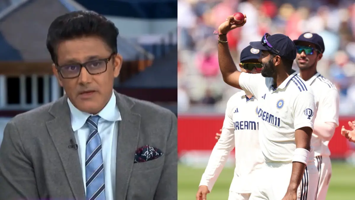 Anil Kumble Reacts To Head Coach Gautam Gambhir's Comments Regarding The Eden Gardens Pitch Anil Kumble, Jasprit Bumrah