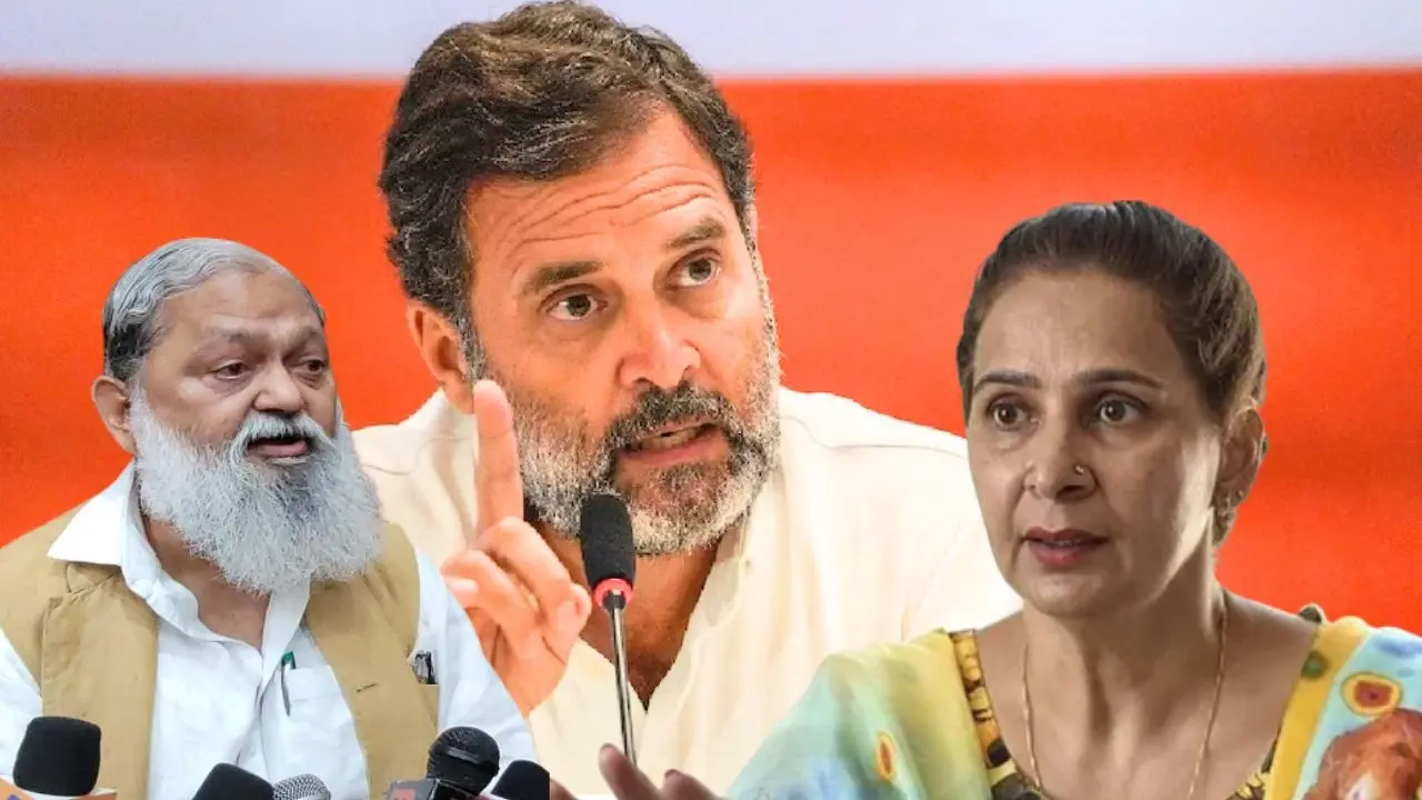 Anil Vij/ Rahul Gandhi/ Navjot Kaur Sidhu