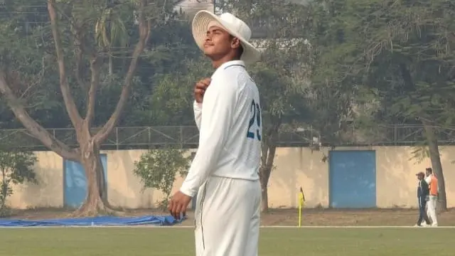 Ankit Chatterjee became the youngest Ranji player from Bengal by surpassing Ganguly